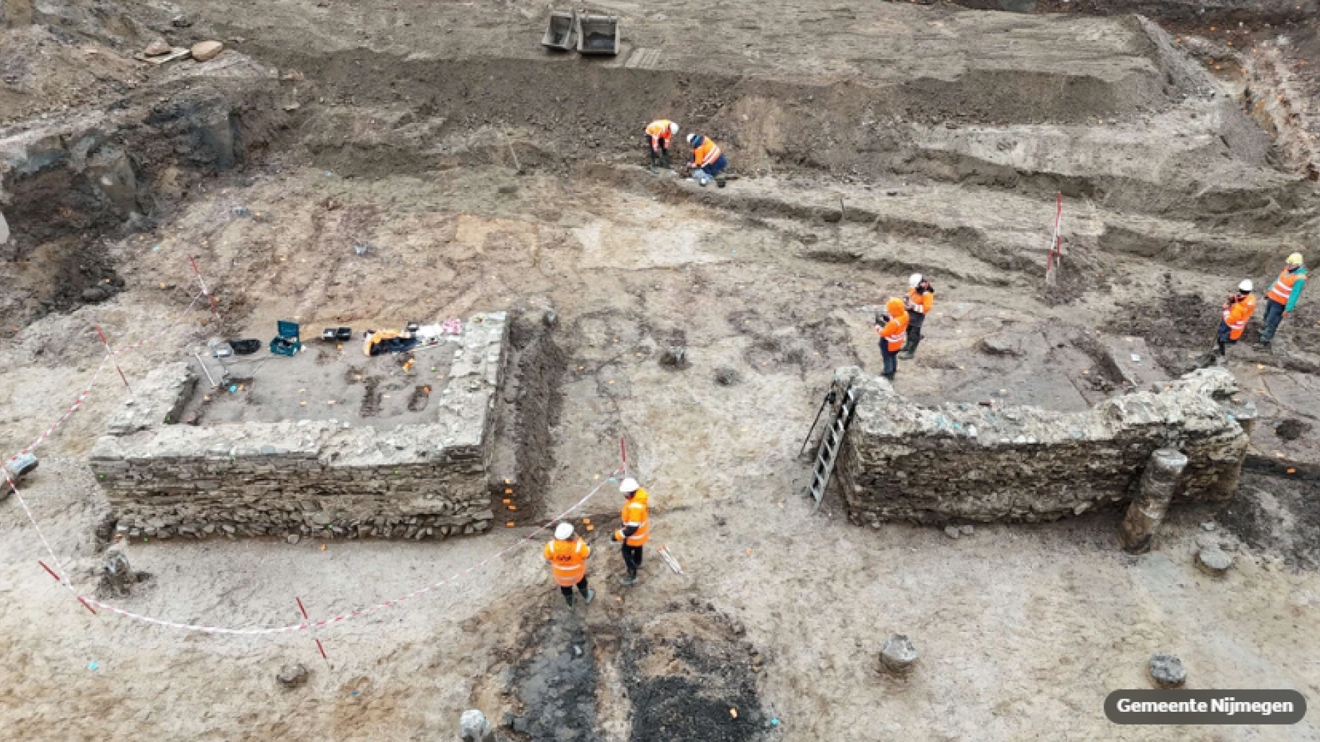 Größter römischer Badehauskomplex der Niederlande in Nijmegen entdeckt