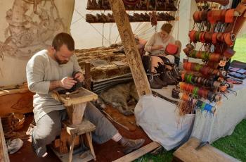 Vikingen veroveren Archeon 
